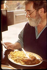 Tom at Lunch
