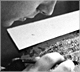Nick Tite Working a Printing Plate